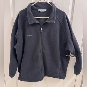 Columbia Men’s Black Fleece Jacket 3 XL or 4 XL